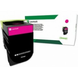 Lexmark oryginalny toner 70C2XME, magenta, 4000s, extra duża pojemność, return, Lexmark CS510de, CS510dte, O - 1