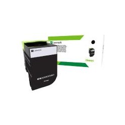 Lexmark oryginalny toner 70C2HKE, black, 4000s, return, Lexmark CS510de, CS410dn, CS310dn, CS310n, CS410n, O - 1