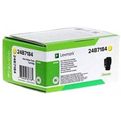 Lexmark oryginalny toner 24B7184, yellow, 6000s, Lexmark C2240, O - 1