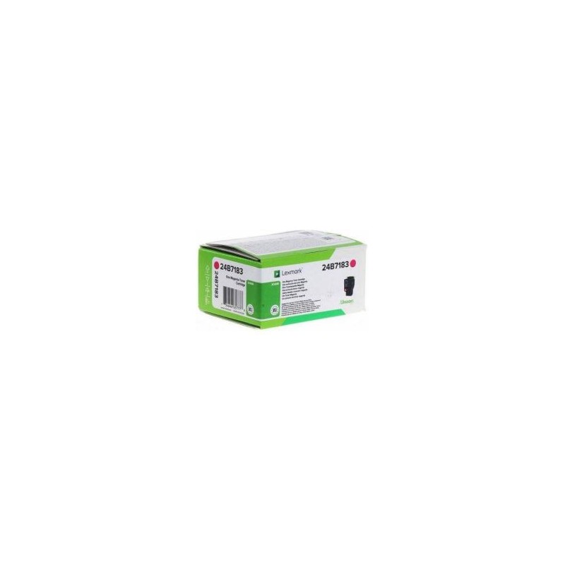 Lexmark oryginalny toner 24B7183, magenta, 6000s, Lexmark C2240, O - 1