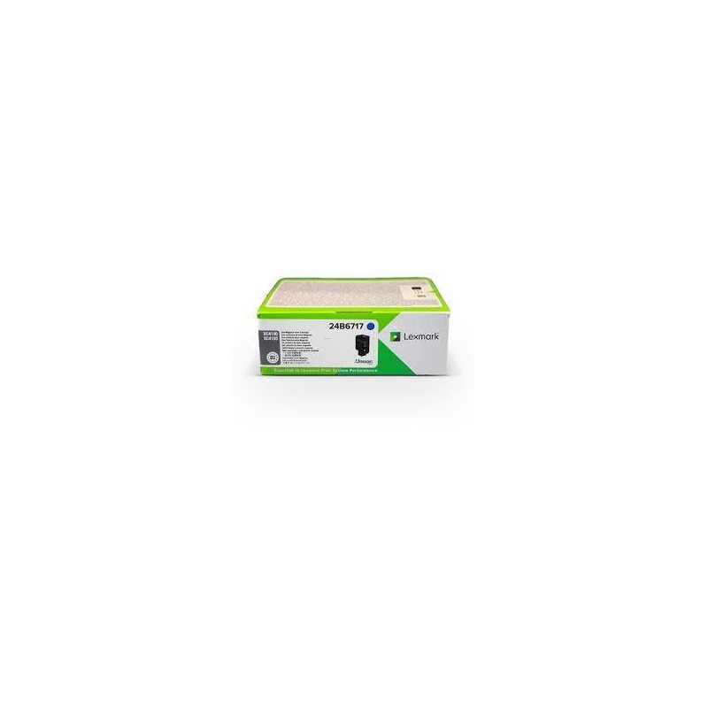 Lexmark oryginalny toner 24B6717, cyan, 24B6717, Lexmark Xc 4150, O - 1