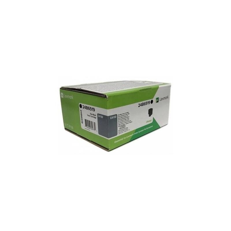 Lexmark oryginalny toner 24B6519, black, 10000s, high capacity, return, Lexmark C 4150, O - 1