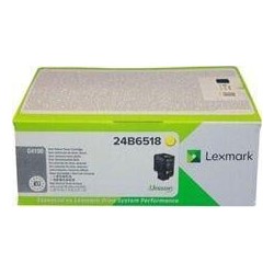 Lexmark oryginalny toner 24B6518, yellow, 10000s, high capacity, return, Lexmark C 4150, O - 1
