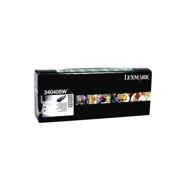 Lexmark oryginalny toner 24040SW, black, Lexmark E232, E330, E332n, E230, E340, E342n, O - 1