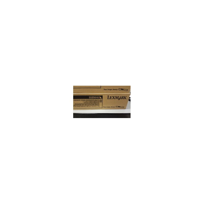 Lexmark oryginalny toner 22Z0010, magenta, 22000s, return, Lexmark XS955de, O - 1