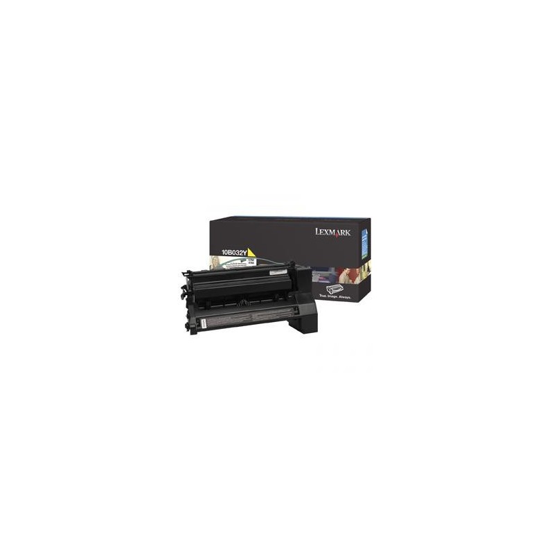 Lexmark oryginalny toner 10B032Y, yellow, 15000s, Lexmark C750, X420e, O - 1