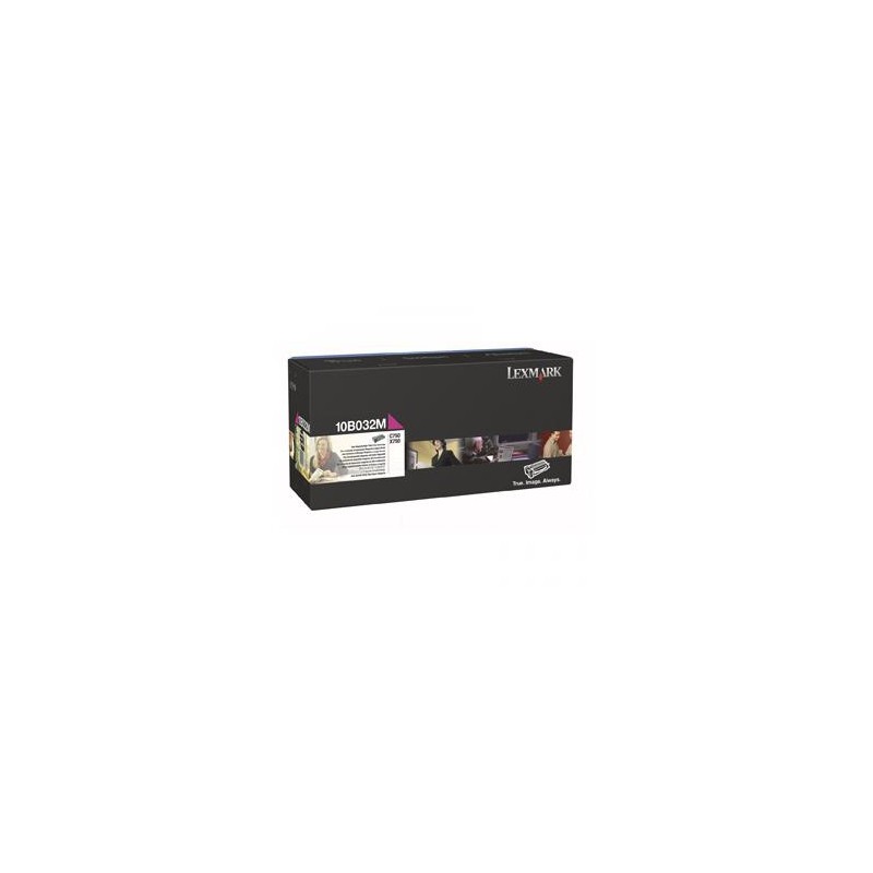 Lexmark oryginalny toner 10B032M, magenta, 15000s, Lexmark C750, X750e, O - 1