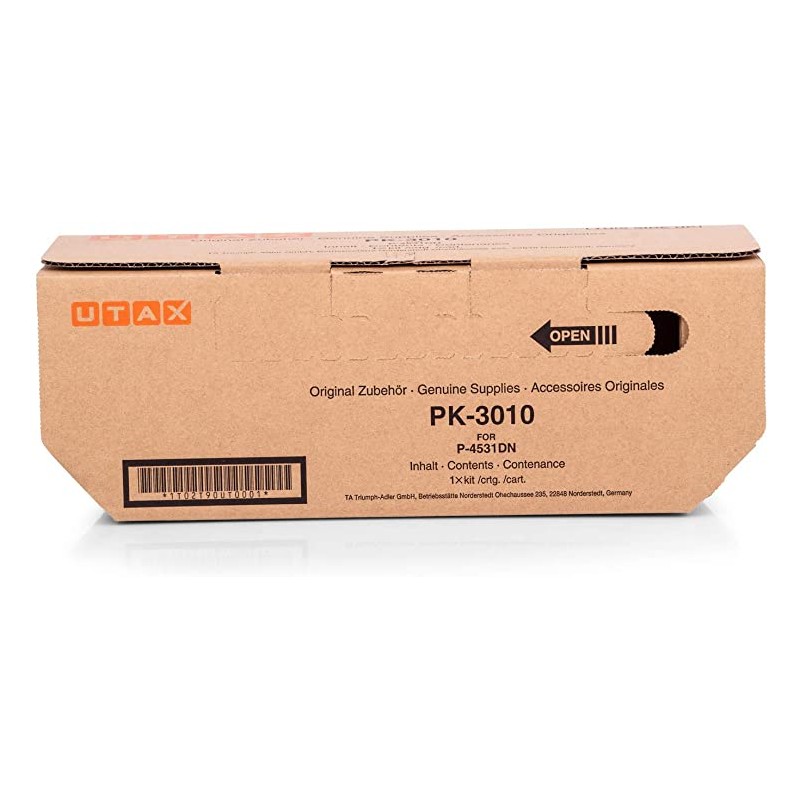 Utax oryginalny toner 1T02T90UT0, black, 12500s, PK3010, Utax P-4531DN, O - 1