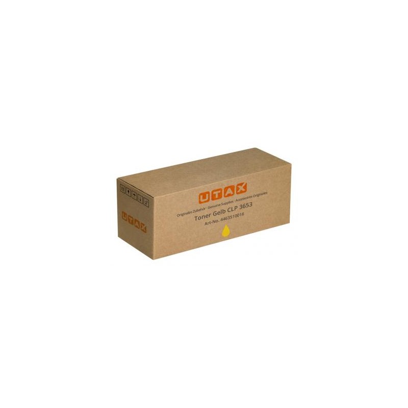 Utax oryginalny toner 4463510016, yellow, 12000s, Utax Utax CLP 3635, O - 1