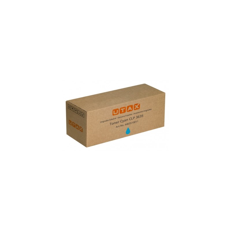 Utax oryginalny toner 4463510011, cyan, 12000s, Utax Utax CLP 3635, O - 1
