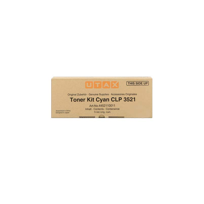 Utax oryginalny toner 4452110011, cyan, 4000s, Utax CLP 3521, O - 1