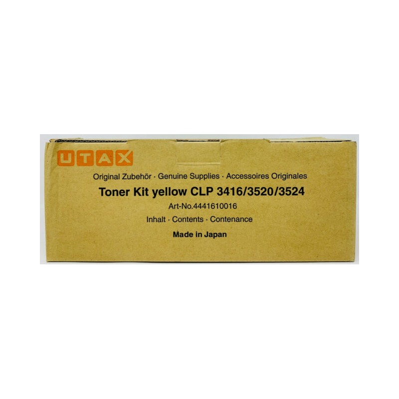 Utax oryginalny toner 4441610010/4441610115, black, 8000s, Utax CLP 3416, 3520, 3524, 4416, 4520, 4524, TA4416, O - 1