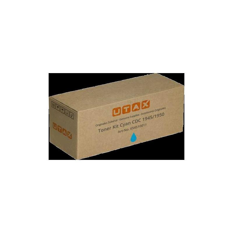 Utax oryginalny toner 654510011, cyan, 20000s, Utax CDC 1945, CDC 1950, O - 1