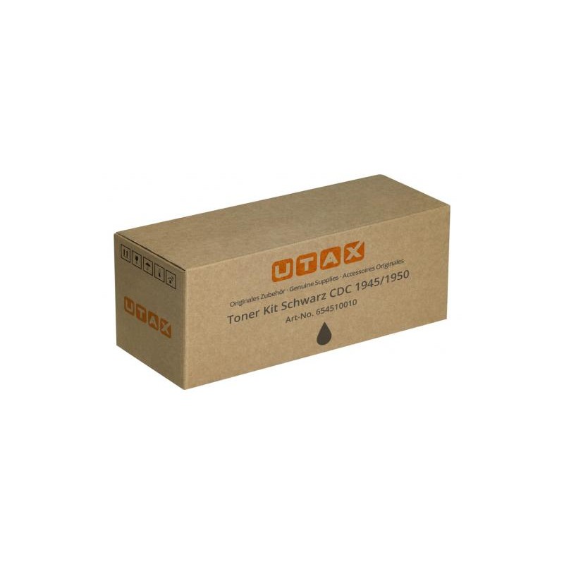 Utax oryginalny toner 654511010, black, 30000s, Utax CDC 1945, CDC 1950, O - 1