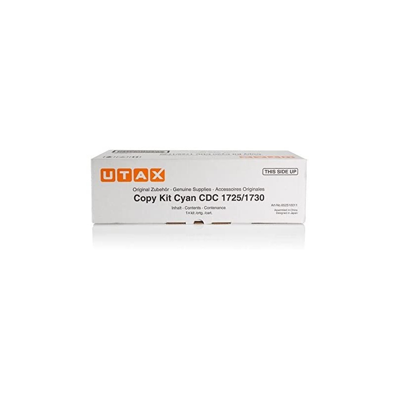 Utax oryginalny toner 652510011, cyan, 12000s, Utax CD C1725, C1730, TA DC C2725, O - 1
