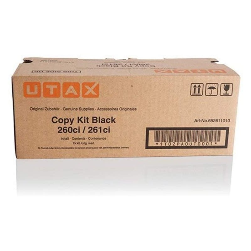 Utax oryginalny toner 652611010, black, 10000s, Utax 260ci, O - 1