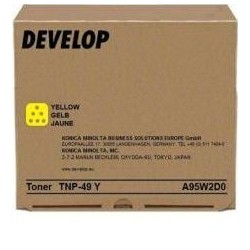 Develop oryginalny toner A95W2D0, yellow, 12000s, TNP-49Y, Develop Ineo +3351, 3851, 3851FS, O - 1
