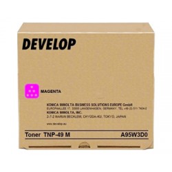 Develop oryginalny toner A95W3D0, magenta, 12000s, TNP-49M, Develop Ineo +3351, 3851, 3851FS, O - 1
