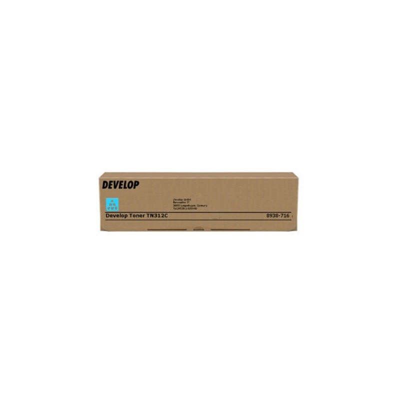 Develop oryginalny toner 8938716, cyan, 12000s, TN-312C, Develop Ineo +351P, +300, O - 1