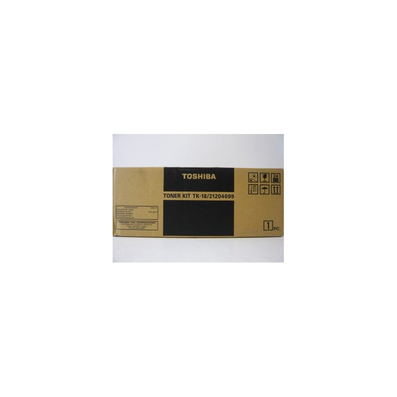 Toshiba oryginalny toner TK18, 21204099, black, 7200s, Toshiba DP80F, 85F, O - 1