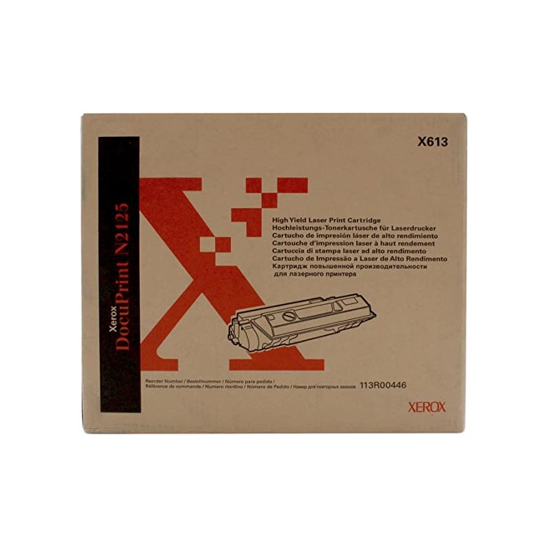 Xerox oryginalny toner 113R00446, black, 15000s, Xerox Docuprint N2125, N2125B, O - 1
