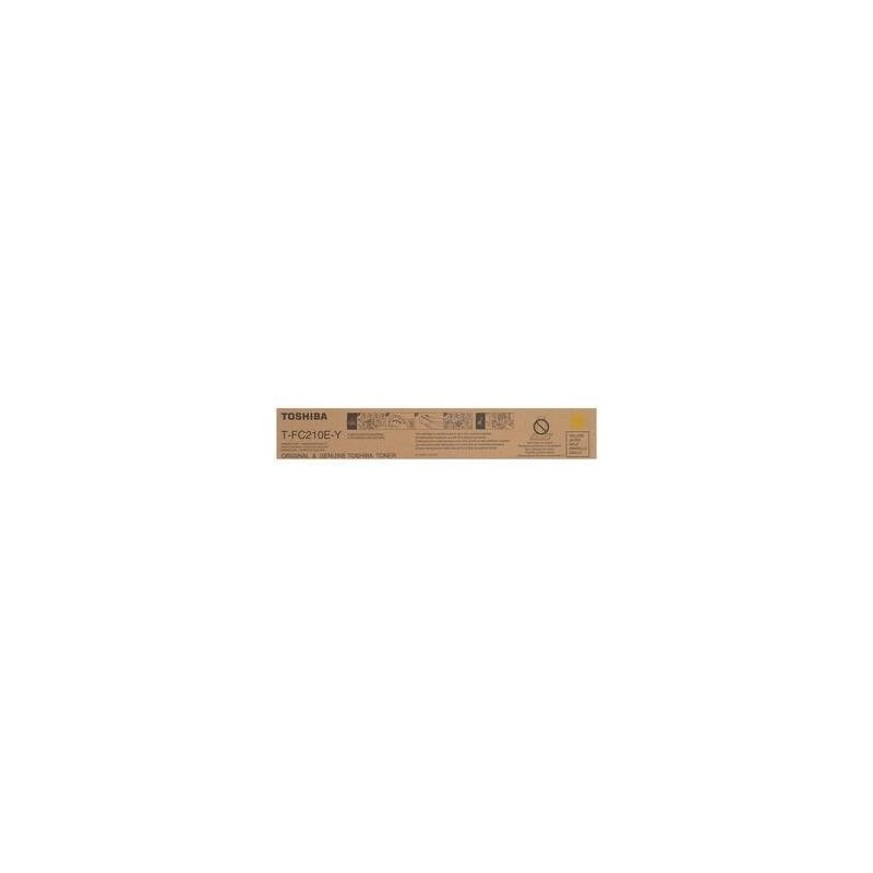 Toshiba oryginalny toner T-FC210EY, 6AJ00000168, yellow, 33600s, Toshiba e-STUDIO 2010 AC, 2510 AC, O - 1