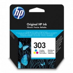 HP oryginalny ink / tusz T6N01AE, HP 303, color, 165s, HP ENVY Photo 6230, 7130, 7134, 7830 - 1