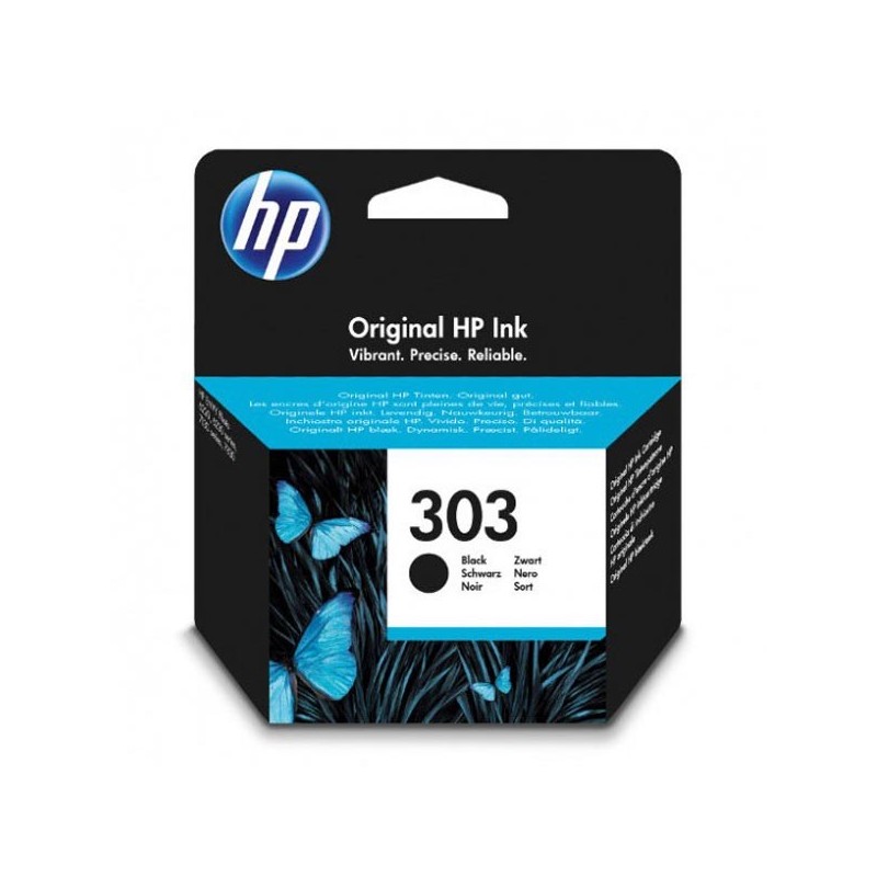 HP oryginalny ink / tusz T6N02AE, HP 303, black, 200s, HP ENVY Photo 6230, 7130, 7134, 7830 - 1