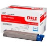 OKI oryginalny toner 45862839, cyan, 7300s, OKI MC853, MC873, O - 1