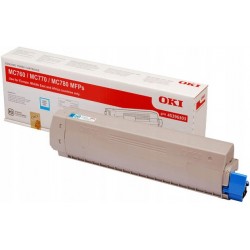 OKI oryginalny toner 45396303, cyan, 6000s, OKI MC760, 770, 780, O - 1