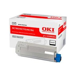OKI oryginalny toner 45396304, black, 8000s, OKI MC760, 770, 780, O - 1