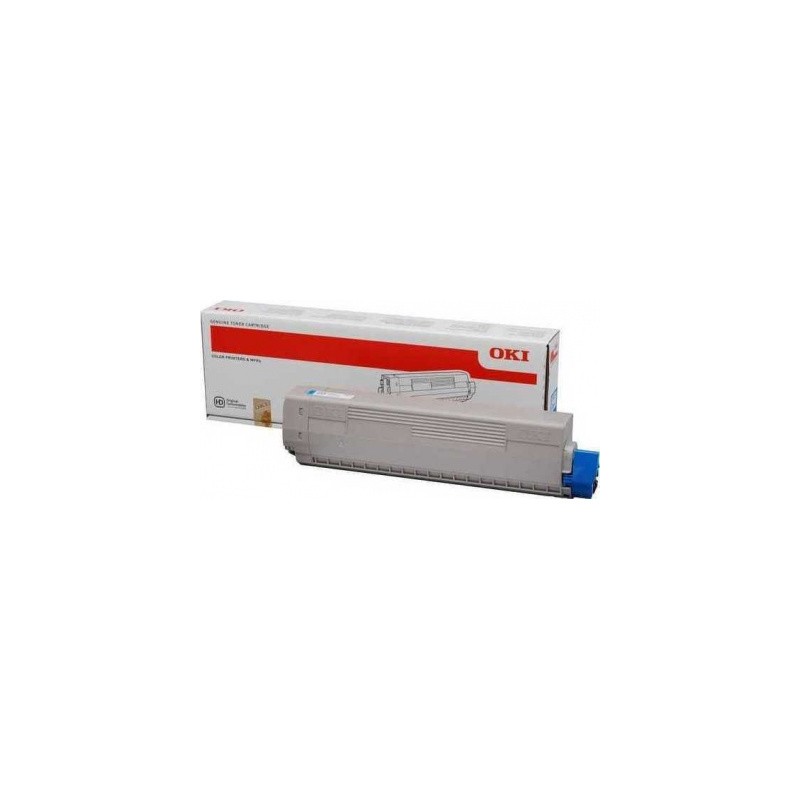 OKI oryginalny toner 44036059, white, 8000s, OKI C920WT, O - 1