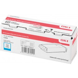 OKI oryginalny toner 09006127, cyan, 6000s, OKI C650, C650dn, O - 1