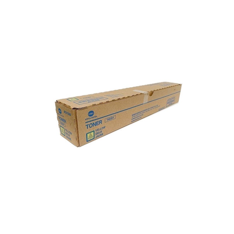 Konica Minolta oryginalny toner ACV1250, yellow, 28000s, TN626Y, Konica Minolta Bizhub C450i, C550i, C650i, O - 1