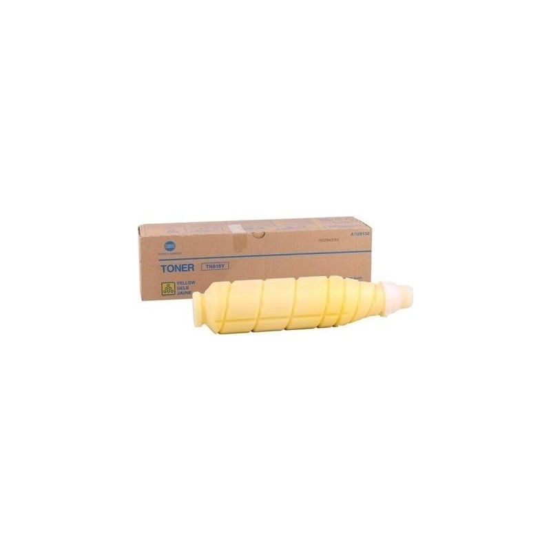Konica Minolta oryginalny toner A1U9252, yellow, 27900s, TN616Y-L, Konica Minolta Bizhub PRO C6000, C7000, O - 1