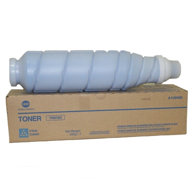 Konica Minolta oryginalny toner A1U9452, cyan, 27900s, TN616C-L, Konica Minolta Bizhub PRO C6000, C7000, O - 1