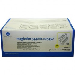 Konica Minolta oryginalny toner 4539134, yellow, 6000s, 1710-6040-02, Konica Minolta QMS Magic Color 5440DL, 5450, O - 1