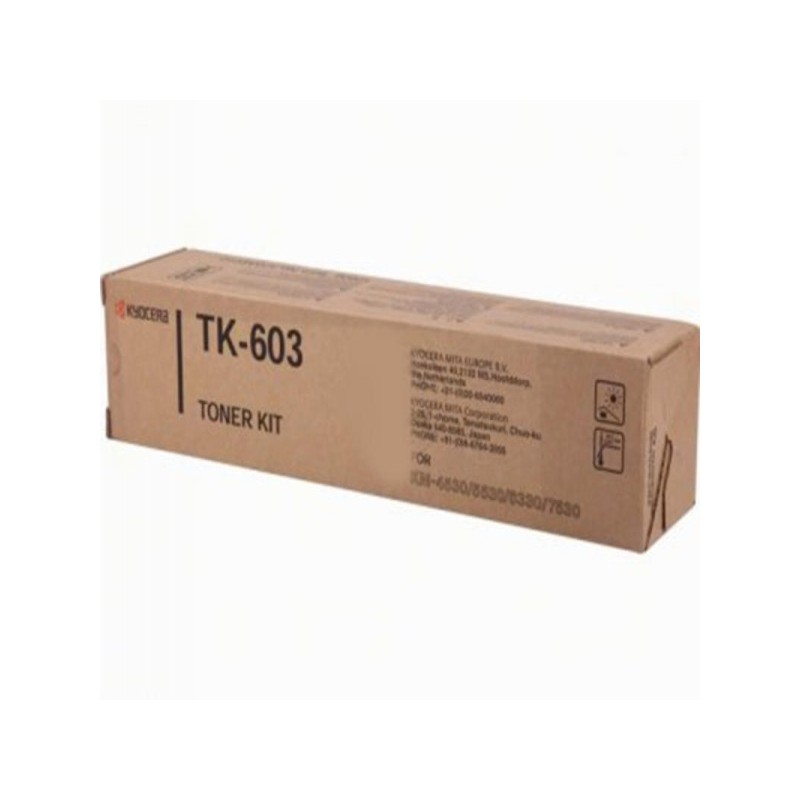 Kyocera oryginalny toner TK603, black, 30000s, 370AE010, Kyocera KM-4530, 5530, 6330, 7530, 1260g, O - 1