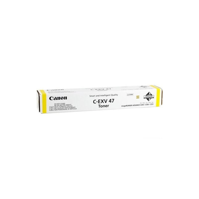 Canon oryginalny toner CEXV47, yellow, 21500s, 8519B002_P, bez chipu, Canon IRA C250,255,350,351,355,IR-C250,255,350,351,355, O 