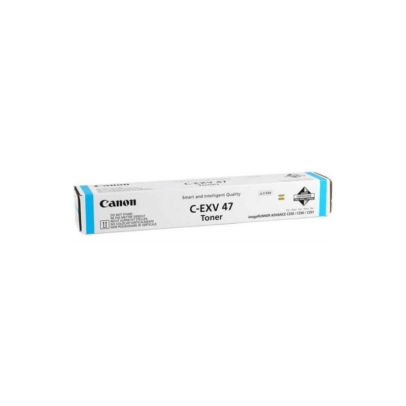 Canon oryginalny toner CEXV47, cyan, 21500s, 8517B002, bez chipu, Canon IRA C250,255,350,351,355,IR-C250,255,350,351,355, O - 1