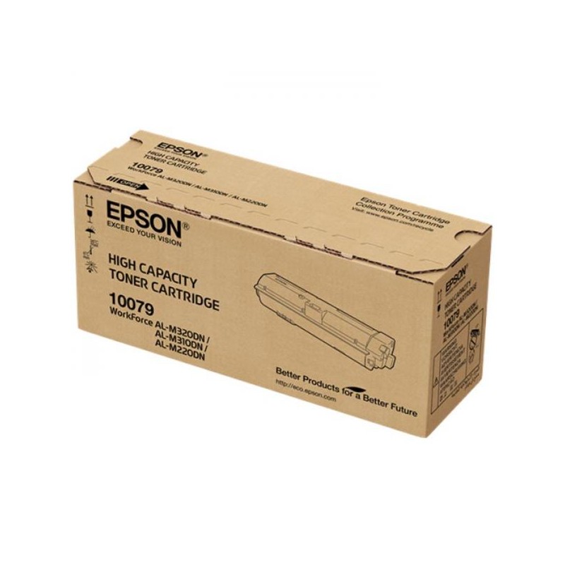 Epson oryginalny toner C13S110079, black, 6100s, Epson WorkForce AL-M310DN, AL-M320DN, O - 1
