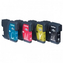 Brother oryginalny ink / tusz LC-1100HYVALBP, CMYK, 900/3x750s, high capacity, Brother DCP-6690CW, MFC-6490CW,MFC-6890CW, wygod 