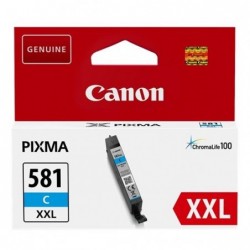 Canon oryginalny ink / tusz CLI-581C XXL, cyan, 11.7ml, 1995C001, very high capacity, Canon PIXMA TR7550, TR8550, TS6150, TS815 