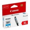 Canon oryginalny ink / tusz CLI-581C XL, cyan, 8,3ml, 2049C001, very high capacity, Canon PIXMA TR7550,TR8550,TS6150,TS6151,TS8 