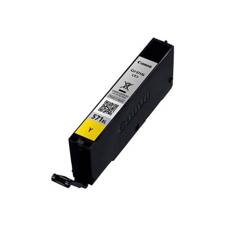 Canon oryginalny ink / tusz 0334C001, yellow, 11ml, CLI571Y XL, high capacity, Canon PIXMA MG5750, MG5751, MG5752, MG5753, MG77 