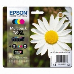 Epson oryginalny ink / tusz C13T18164022, T181640, 18XL, CMYK, 3x6,6/11,5ml, Epson Expression Home XP-102, XP-402, XP-405, XP-3 