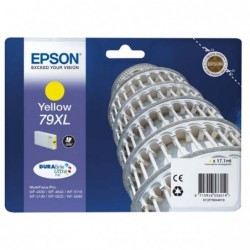 Epson oryginalny ink / tusz C13T79044010, 79XL, XL, yellow, 2000s, 17ml, 1szt, Epson WorkForce Pro WF-5620DWF, WF-5110DW, WF-56 