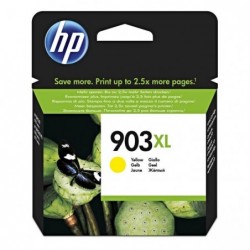 HP oryginalny ink / tusz T6M11AE, HP 903XL, yellow, 825s, 9.5ml, high capacity, HP Officejet 6962,Pro 6960,6961,6963,6964,6965, 