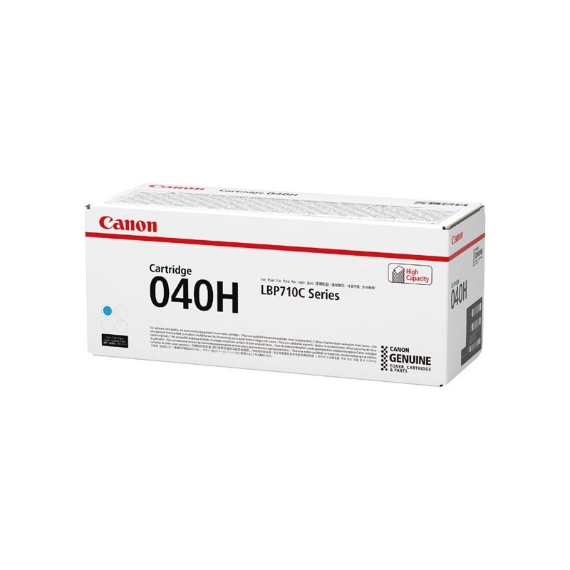 Canon oryginalny toner 040H, cyan, 10000s, 0459C001, 0459C002, high capacity, Canon imageCLASS LBP712Cdn,i-SENSYS LBP710Cx, LBP 