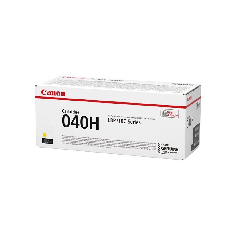 Canon oryginalny toner 040H, yellow, 10000s, 0455C001, 0455C002, high capacity, Canon imageCLASS LBP712Cdn,i-SENSYS LBP710Cx, L 
